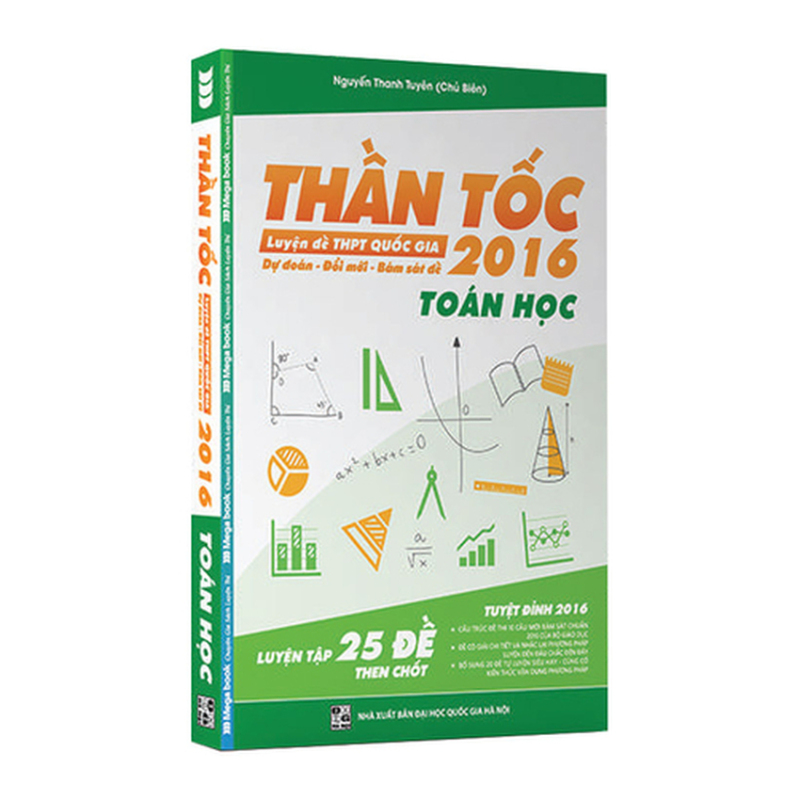 Mua Thần tốc toán học 2016 - Luyện đề THPT quốc gia
