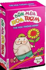 Thẻ học thông minh - bốn mùa hoa thơm