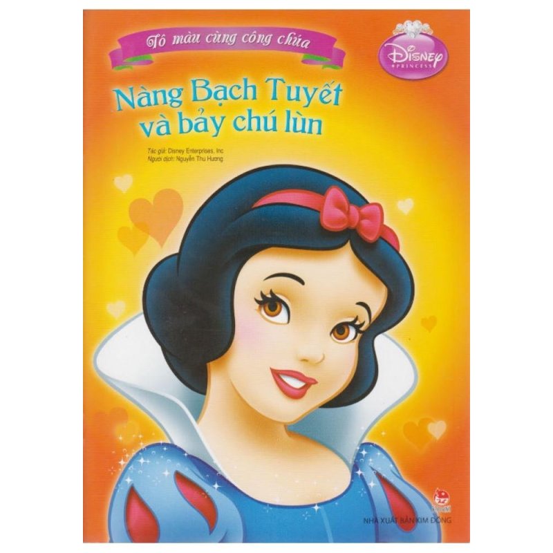Mua Tô Màu Cùng Công Chúa - Nàng Bạch Tuyết Và Bảy Chú Lùn