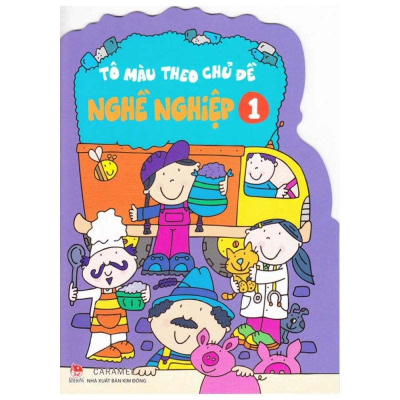 Mua Tô Màu Theo Chủ Đề - Nghề Nghiệp (Tập 1)