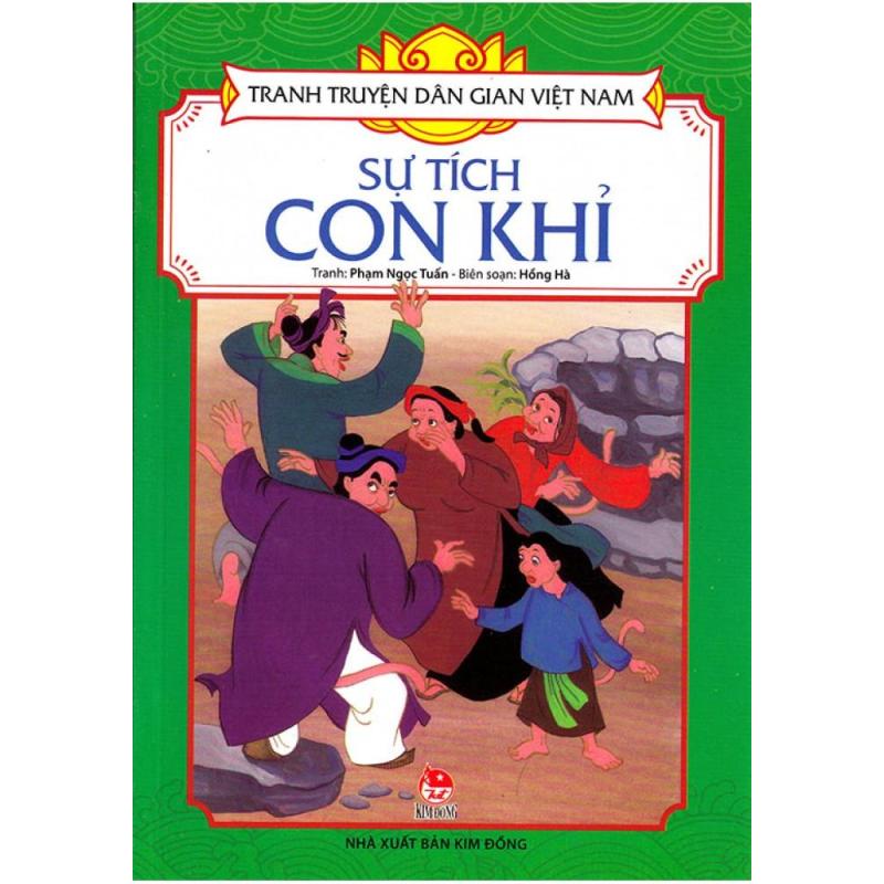 Mua Tranh Truyện Dân Gian Việt Nam - Sự Tích Con Khỉ