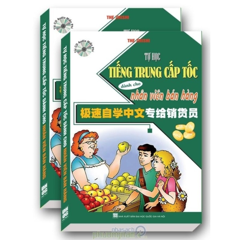 Mua Tự học tiếng Trung cấp tốc dành cho nhân viên bán hàng
