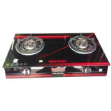 Bếp gas đôi kiềng gang cao cấp điếu inox 304 chống sét watashi wa-468b