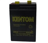 Bình ắc quy khô 6V 4.5Ah Kentom cao cấp (Đen)