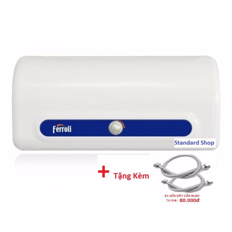 Bảng giá Bình nước nóng gián tiếp Ferroli QQ Evo AE 30L+Tặng 02 dây cấp lắp bình Chất Lượng Cao