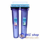 Bộ lọc nước 2 cấp lọc 20 inch