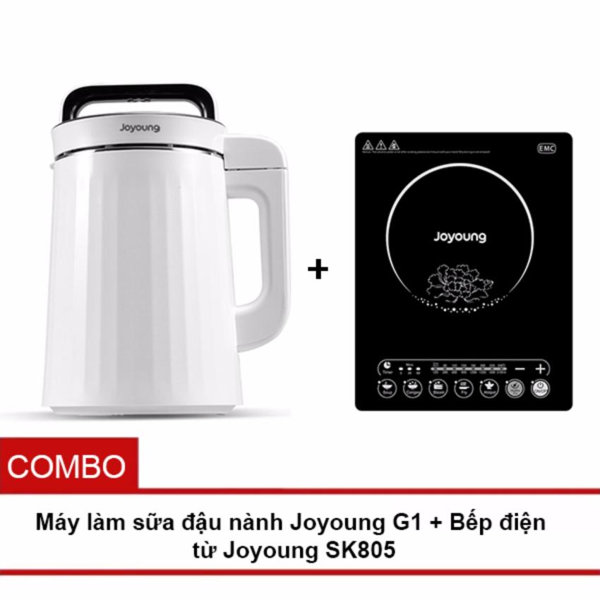 Hình ảnh Bộ Máy làm sữa đậu nành DJ13C-G1 và Bếp điện từ SK805