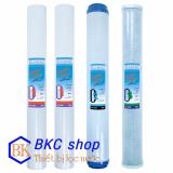 [HCM]Bộ sản phẩm 4 lõi lọc (02 lõi lọc số 1 & 01 lõi lọc 2 & 01 lõi lọc số 3) 20inch