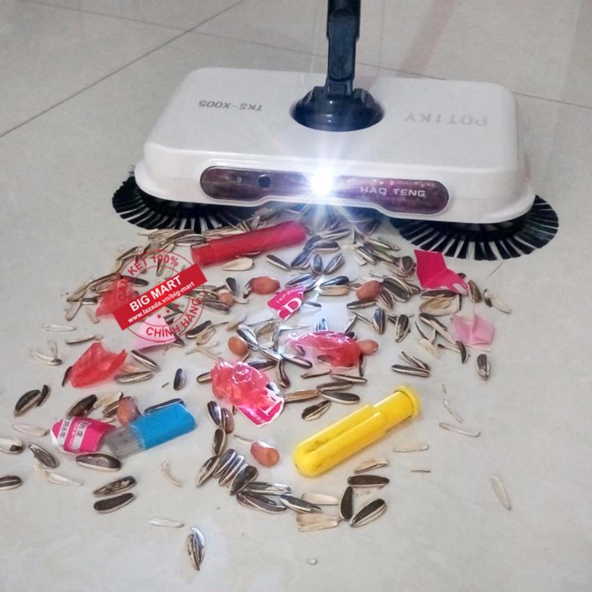 Hình ảnh Cây Lau Nhà Thông Minh BIG MART Đa Dụng 3 Trong 1 Quét Nhà Hút Rác Lau Nhà Xoay 360 Độ Lau Dọn Mọi Ngóc Ngách