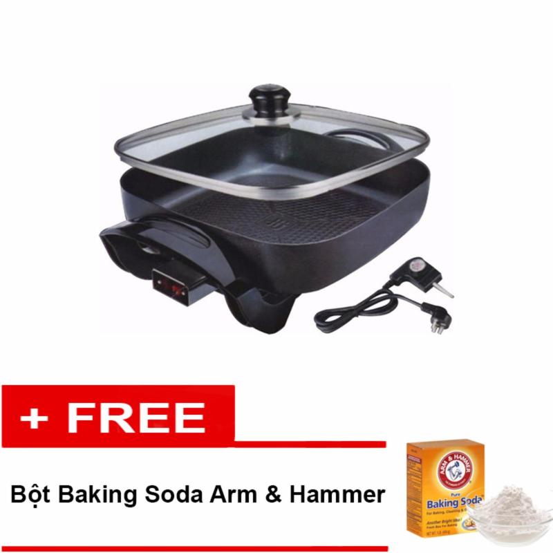 Giá bán Chảo rán nướng lẩu đa năng Happy Call 32F CN Hàn Quốc + tặng kèm Bột Baking Soda