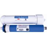 Combo lõi lọc nước số 4 cho các loại máy lọc nước RO - Màng RO DOW + vỏ cốc lọc, tặng thêm 2 cút + 1 cuộn băng tan