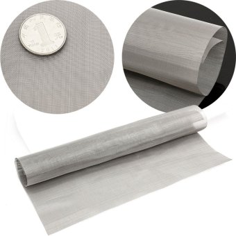 11.8'' Stainless Steel 100 Mesh Wire Cloth Screen Water Filtration Filter Sheet - intl