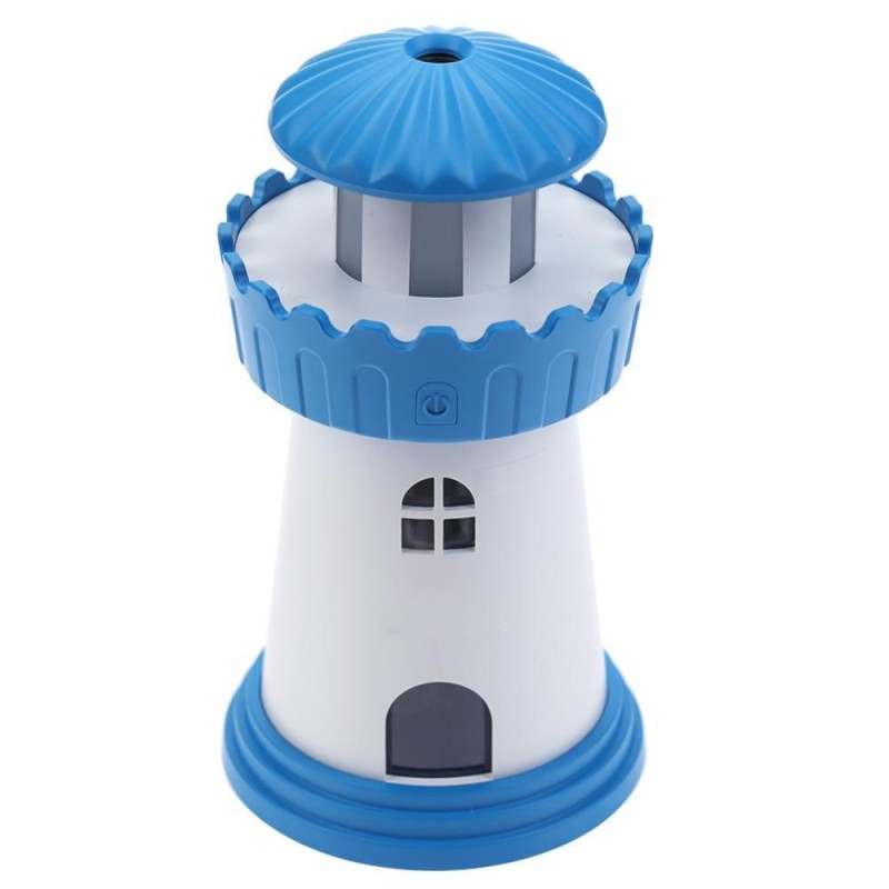Bảng giá Lighthouse Mini USB Ultrasonic Home Office Desk Air Purifier Humidifier(Blue) - intl