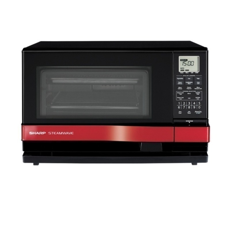 Lò vi sóng Sharp Steam Oven AX1100VN® (Đen phối đỏ)