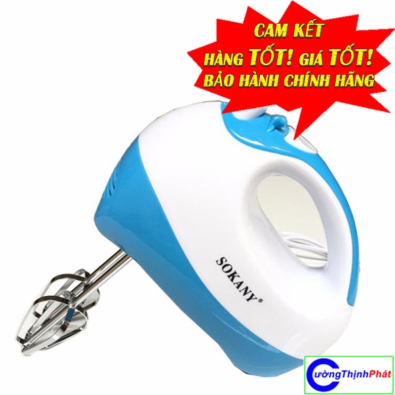 Giá bán Máy đánh trứng cầm tay SOKANY (Trắng-Xanh)