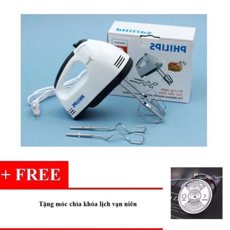 Giá bán Máy Đánh Trứng Cầm Tay Tiện Dụng, Siêu Bền + Tặng Kèm Móc Chìa Khóa Lịch Vạn Niên