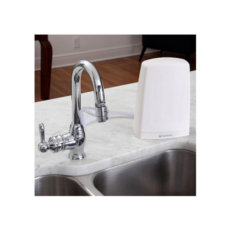 Máy đặt bàn lọc nước uống đầu vòi AQUASANA AQ-4000(White)