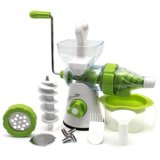 Máy ép trái cây bỏ bã tay inox không dùng điện ETC00130 (Xanh)