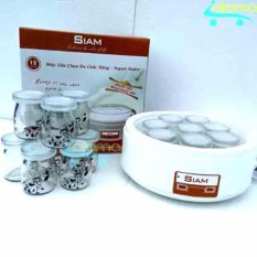 Máy làm sữa chua 8 cốc thủy tinh SIAM- người việt dùng hàng việt