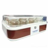 Máy làm sữa chua CHEFMAN với cốc thủy tinh 12 chiếc
