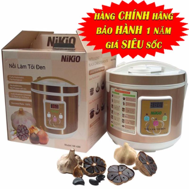 Máy làm tỏi đen Nikio NK-688 điều khiển điện tử (màu Gold)