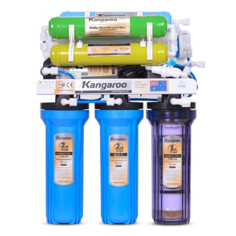 Máy lọc nước R.O Kangaroo KG108 + Bộ lõi lọc nước số 1,2,3