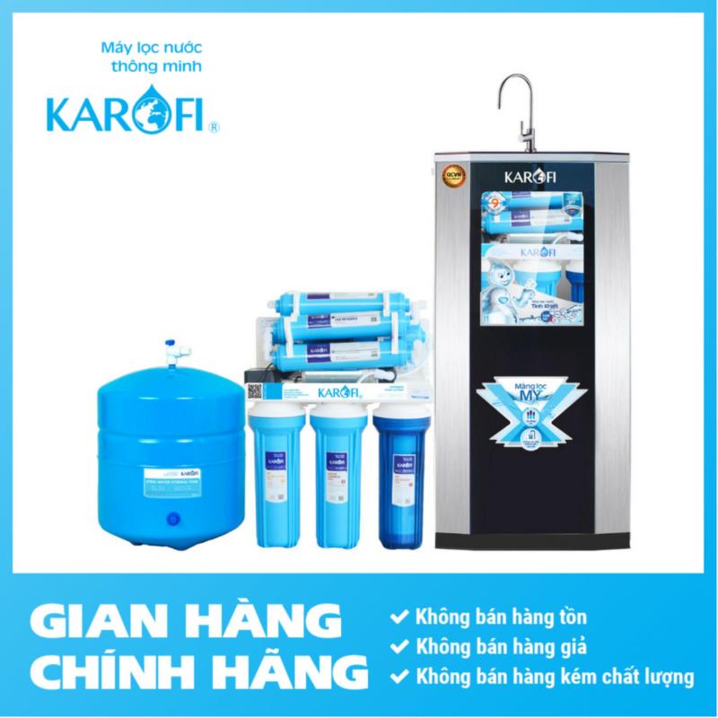 Máy lọc nước RO Karofi, 9 cấp, đèn UV, tủ IQ