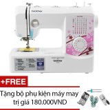 Máy may gia đình Brother AS2730S  (Trắng) + Tặng bộ phụ kiện máy may