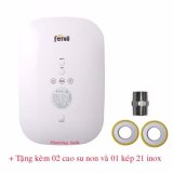 Máy nước nóng trực tiếp có bơm ferroli divo sdp 4.5s +tặng 02 cao su non, 01 kép inoxt