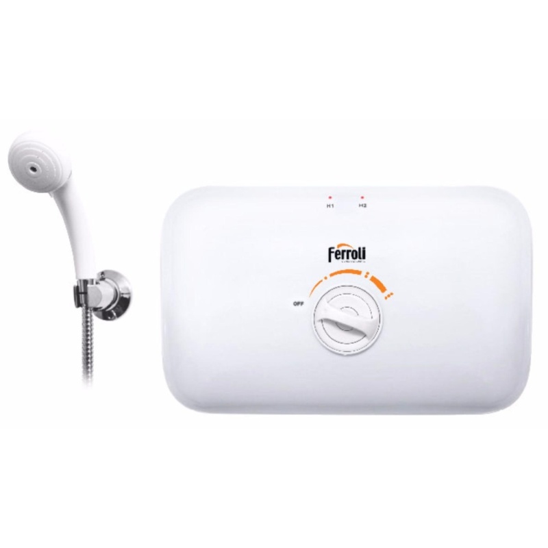 Bảng giá Máy Nước Nóng Trực Tiếp Không Bơm Ferroli Rita FS-4.5TE (4500W) - Trắng