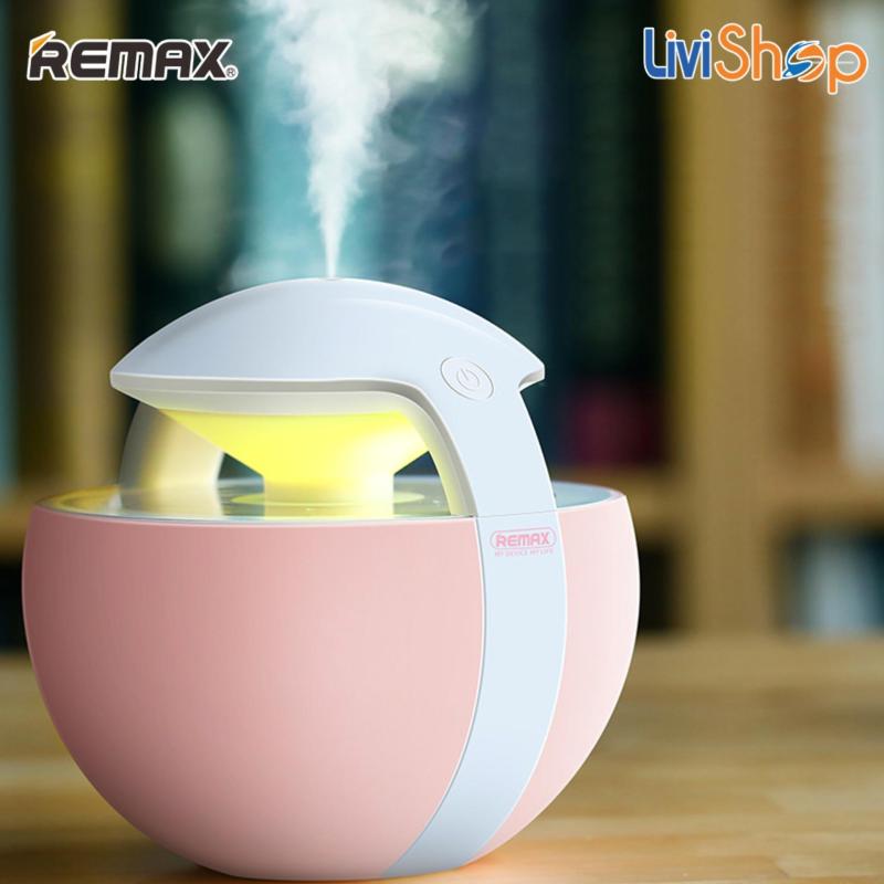 Bảng giá Máy phun sương tạo ẩm mini Remax RT-EM05 tích hợp đèn LED đổi màu thông minh