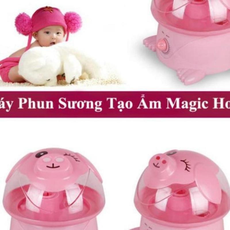 Bảng giá Máy phun sương tạo ẩm tiện dụng Magic Home (Hồng) - Nino shop