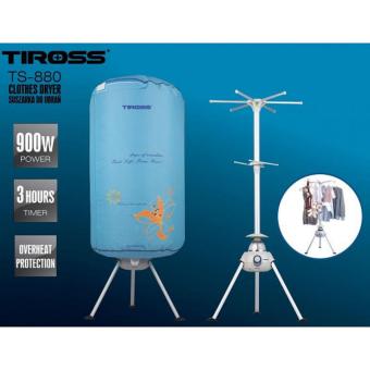 Máy sấy quần áo Tiross TS-880 900W (Xanh)  