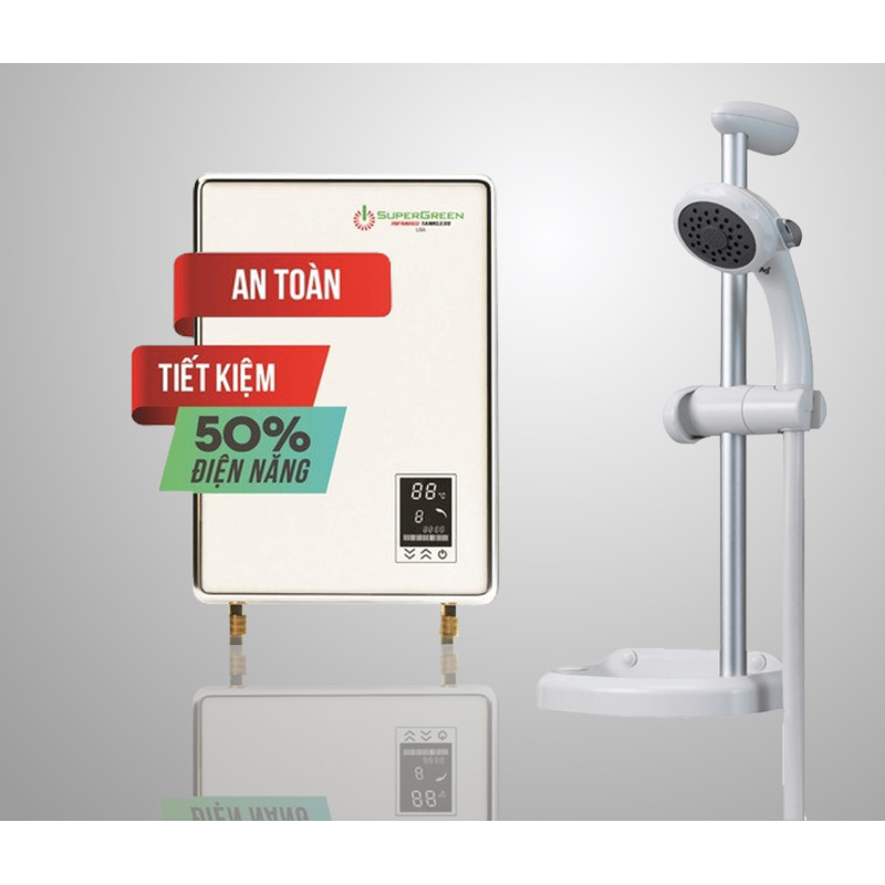 Bảng giá Máy tắm nước nóng hồng ngoại SuperGreen IR-260POU