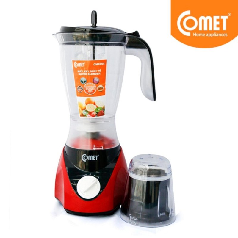 Giá bán Máy xay sinh tố cối kháng vỡ không bể Comet CM9954 (Đỏ)