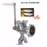 Máy xay thịt gia đình cầm tay bằng gang (Bạc)