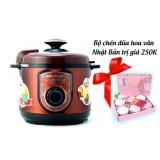 NỒI ÁP SUẤT ĐIỆN SUNHOUSE SH1550 + Tặng Bộ Chén Đữa Hoa Văn Nhật Gía 200K