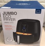 Nồi chiên không dầu điện tử  5.2L LOCK&LOCK - EJF351 cs 1800w đen