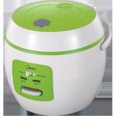 Nồi cơm điện nắp gài midea mr-cm07na - 0.7l