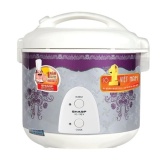 Nồi cơm điện nắp gài sharp ks-n19ev''rp'' 1.8 l - hàng chính hãng.