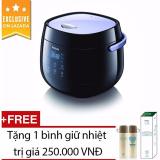 Nồi cơm điện tử đa năng Philips HD3060 0.7L + Tặng 1 bình giữ nhiệt trị giá 250.000 VNĐ