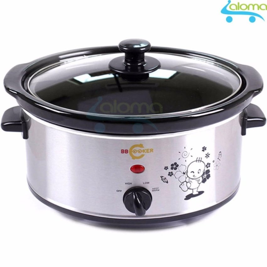 Nồi điện lõi sứ hầm thịt kho cá nấu cháo dinh dưỡng 3.5 lít BBcooker BS35