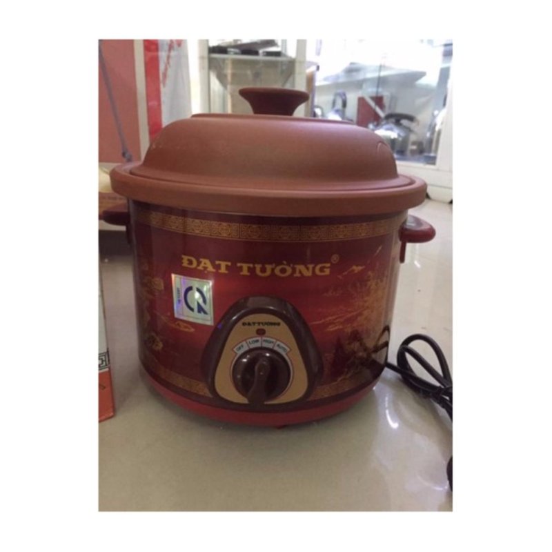 Nồi Hầm 2.5 Lít Đạt Tường Màu Nâu