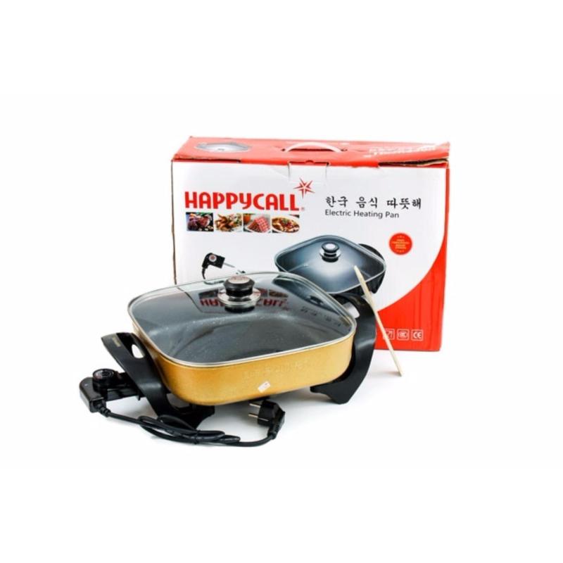 Nồi lẩu chảo điện chống dính 3 lớp Happyy Call HC-32F (Đen)