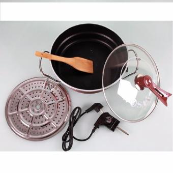 Nồi Lẩu Kiêm Chảo điện đa Năng Osaka Họa Tiết Cao Cấp May 2018 - 3 Nồi lẩu kiêm chảo điện đa năng Osaka họa tiết cao cấp - 3