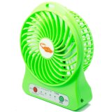 Quạt sạc siêu cấp 3 tốc độ có đèn LED