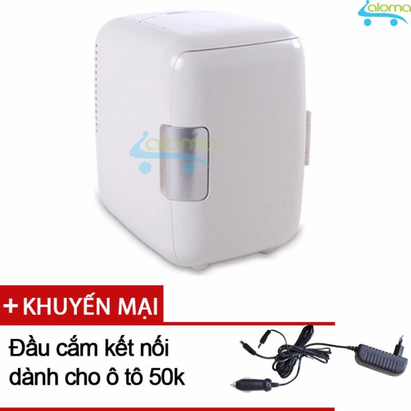 Tủ lạnh mini 2 chế độ nóng lạnh 4 lít MarryCar MR-TL4L đầu cắm ô tô