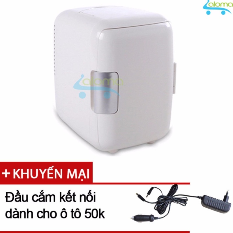 Tủ lạnh mini 4 lít 2 chế độ nóng lạnh MarryCar MR-TL4L đầu cắm ô tô