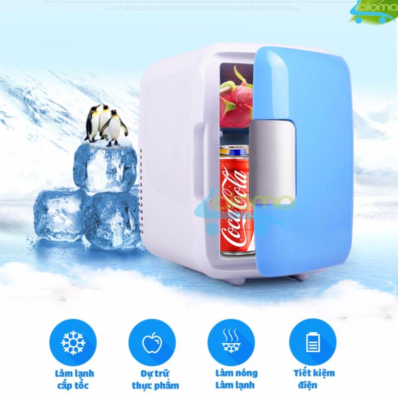 Tủ lạnh mini 4 lít 2 chế độ nóng lạnh MarryCar MR-TL4L dùng trên ô tô