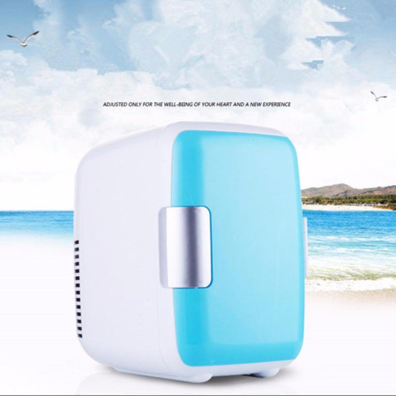 tủ lạnh mini 4l di động - tủ lạnh mini dùng trên ô tô, văn phòng nhỏ